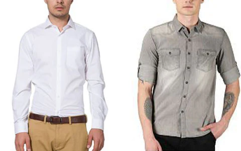 mens dress casual shirts