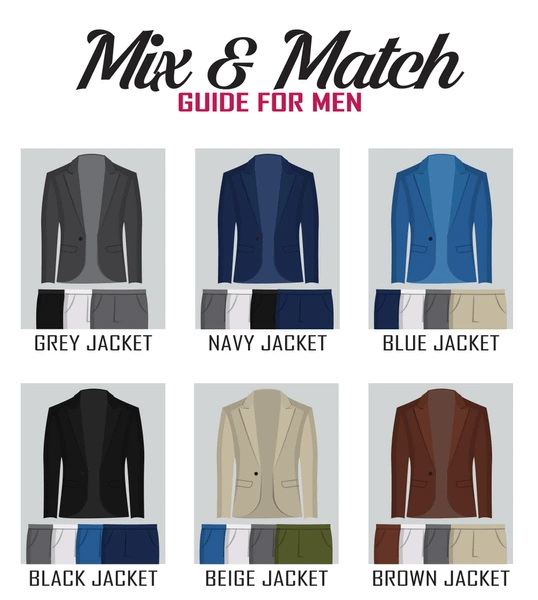mens dress matching